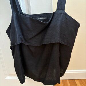 Banana Republic Summer Linen Crop Top